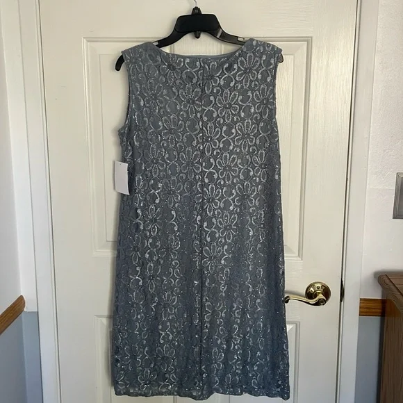 R&M Richard MOB dress, teal size 16 - Picture 6 of 13